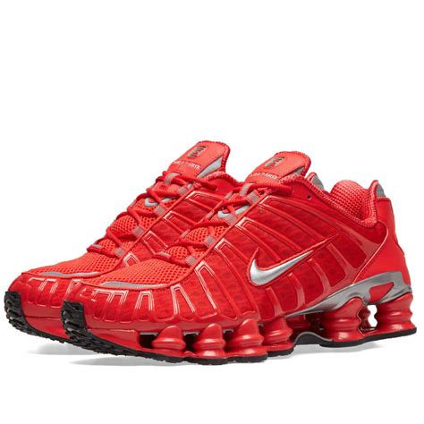 nike shox damen schwarz rot|Nike Sportswear SHOX TL .